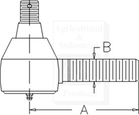 UJD00971    Tie Rod---Replaces AL37523